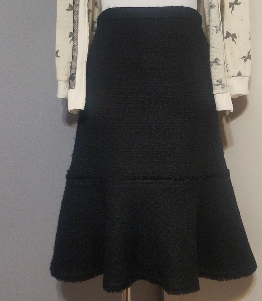 J. Crew A-line Wool Skirt sz 4